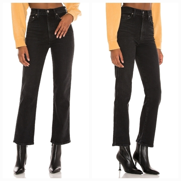 AGOLDE Pinch Waist Kick Flare Jeans in Panoramic size 27 NWT - Picture 1 of 10